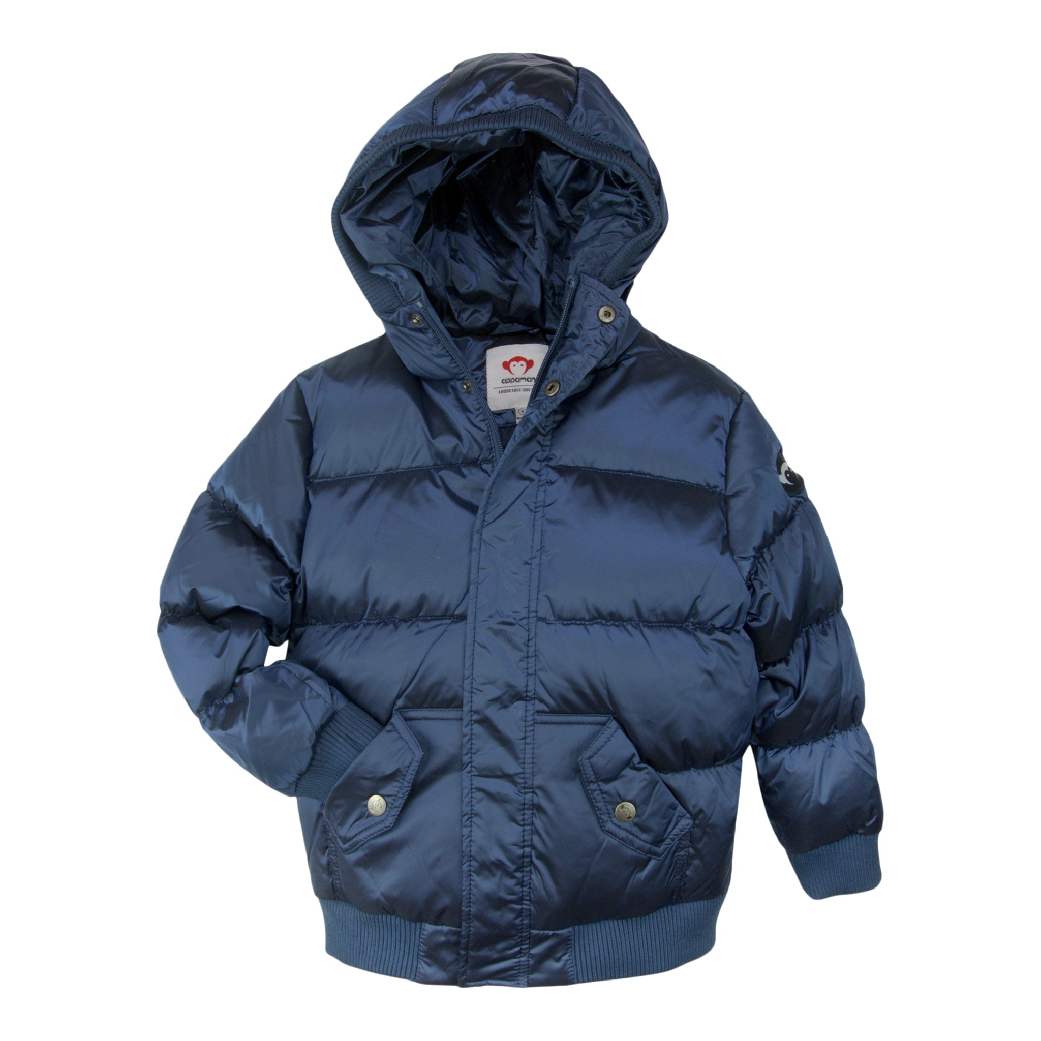 Solid Puffy Coat - Denny's