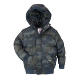 Pixel Camo Puffy Coat - Denny's