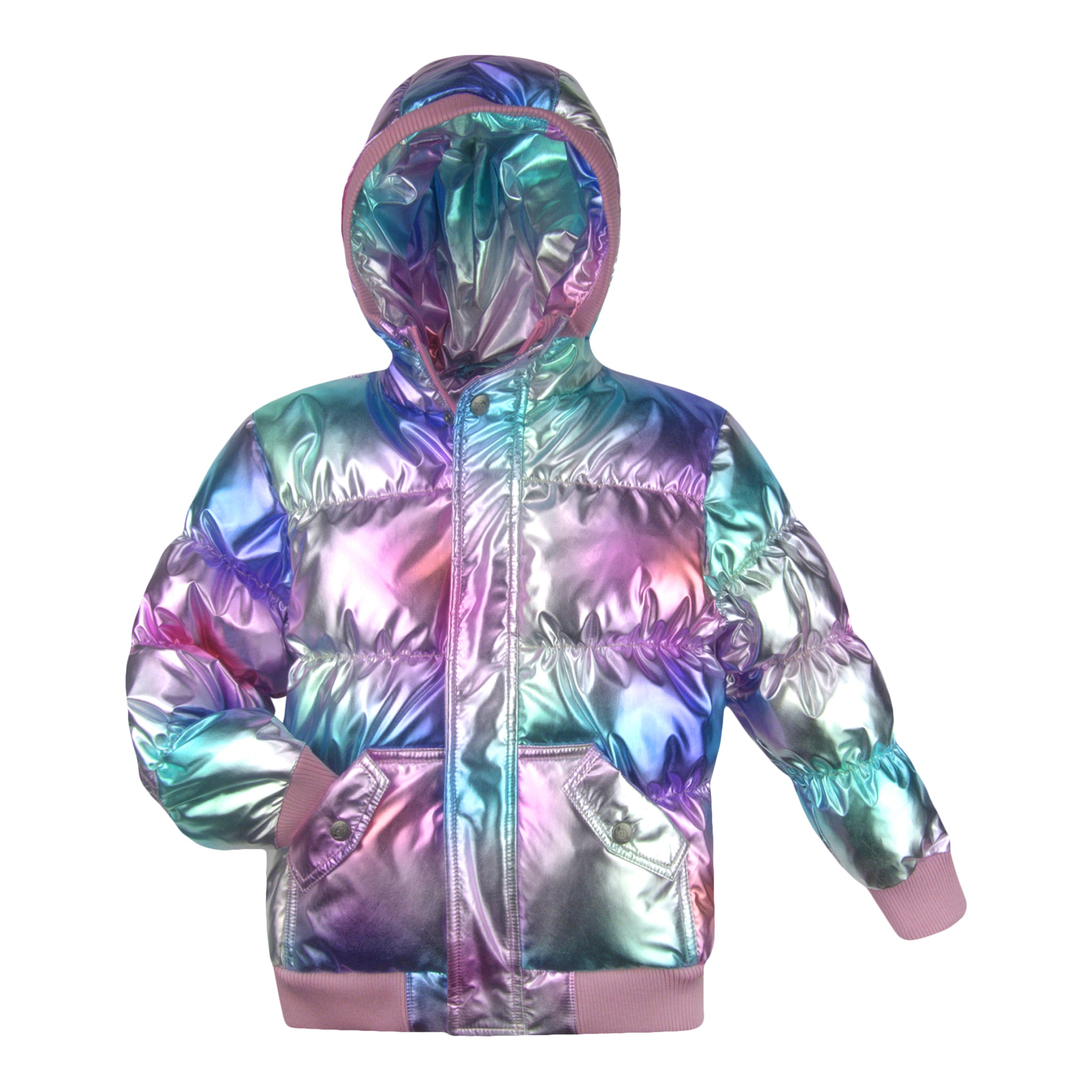 Hooded Puffy Coat - Denny's
