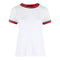 Short Sleeve Burnout Crew with Trim - Denny's