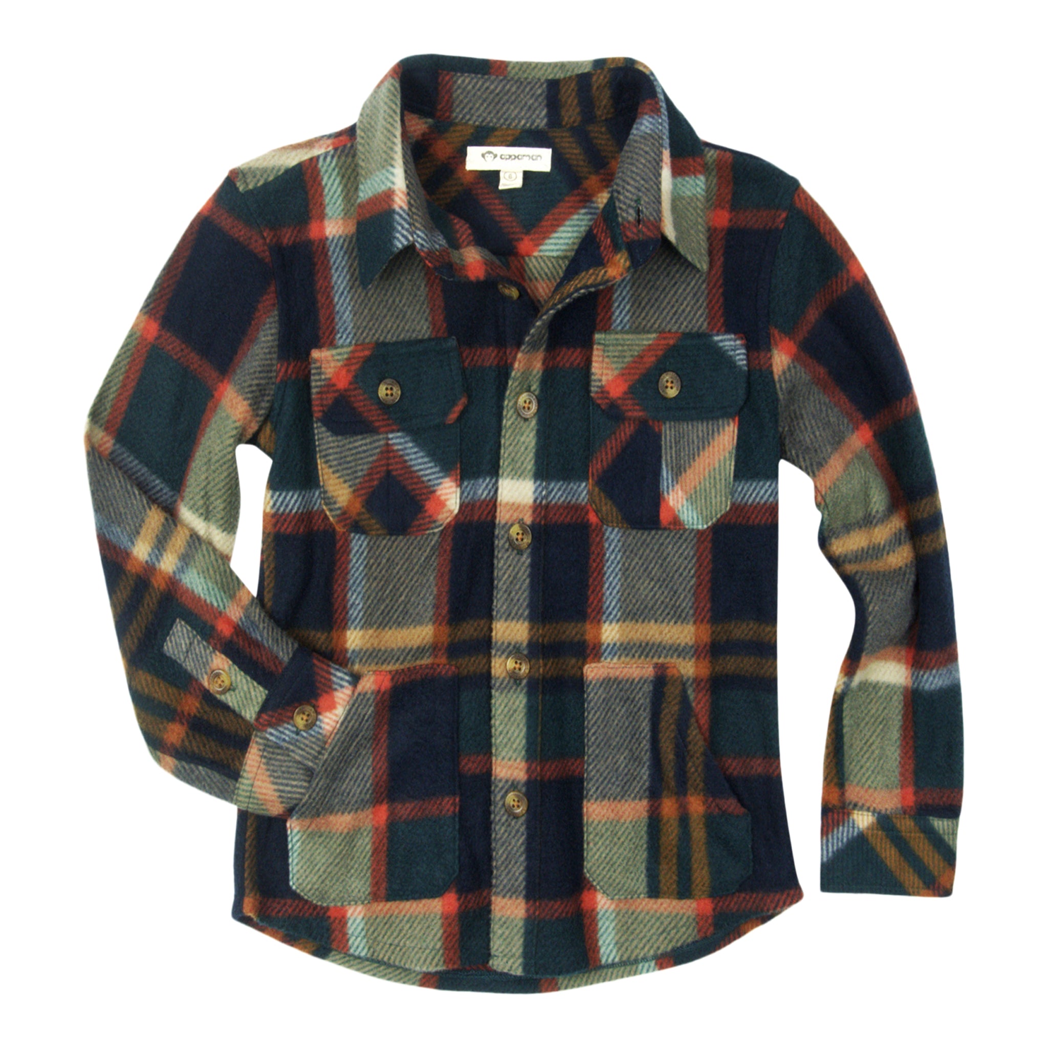 Snow Fleece Plaid Shirt - Denny's