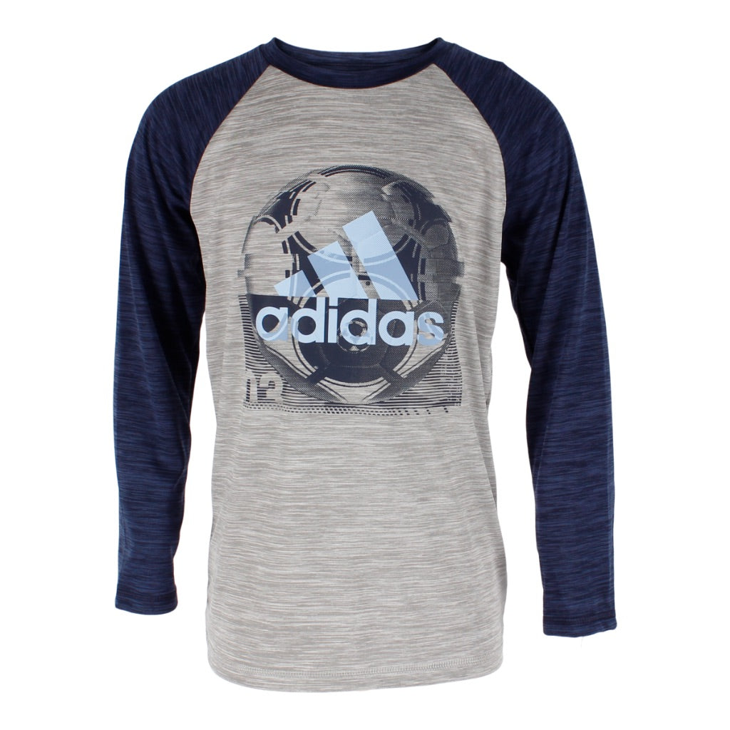 Raglan Sportball Long Sleeve Tee - Denny's
