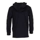Hooded Linear Long Sleeve Tee - Denny's