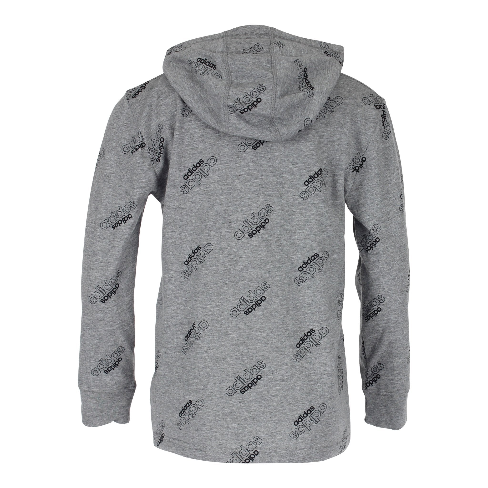 Hooded Print Long Sleeve Tee - Denny's