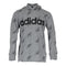 Long Sleeve Hooded Print Linear Tee - Denny's