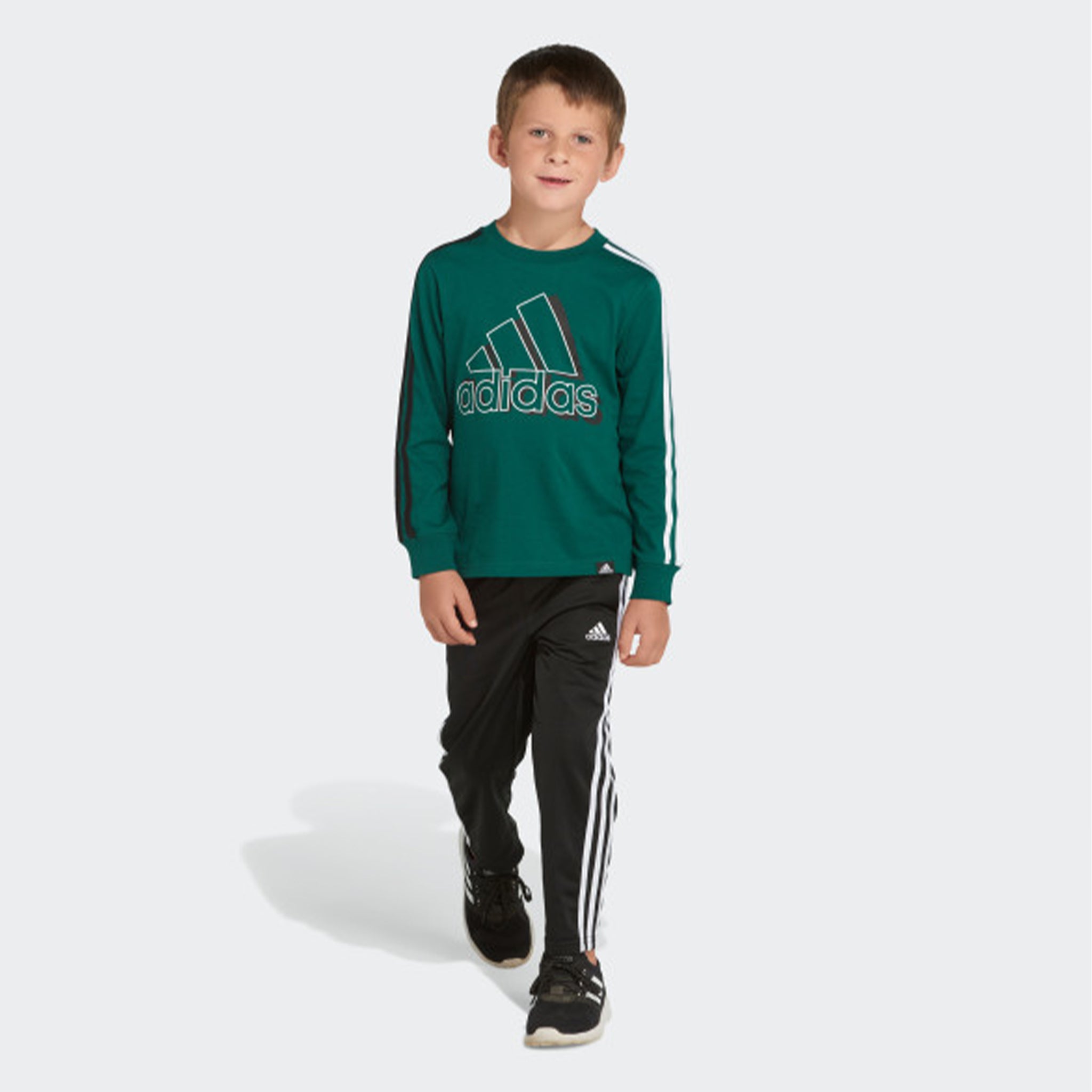Split 3 Stripe Tee - Denny's