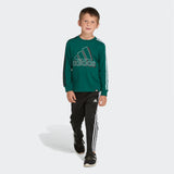 Split 3 Stripe Tee - Denny's