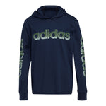 Glitchy Hooded Tee - Denny's