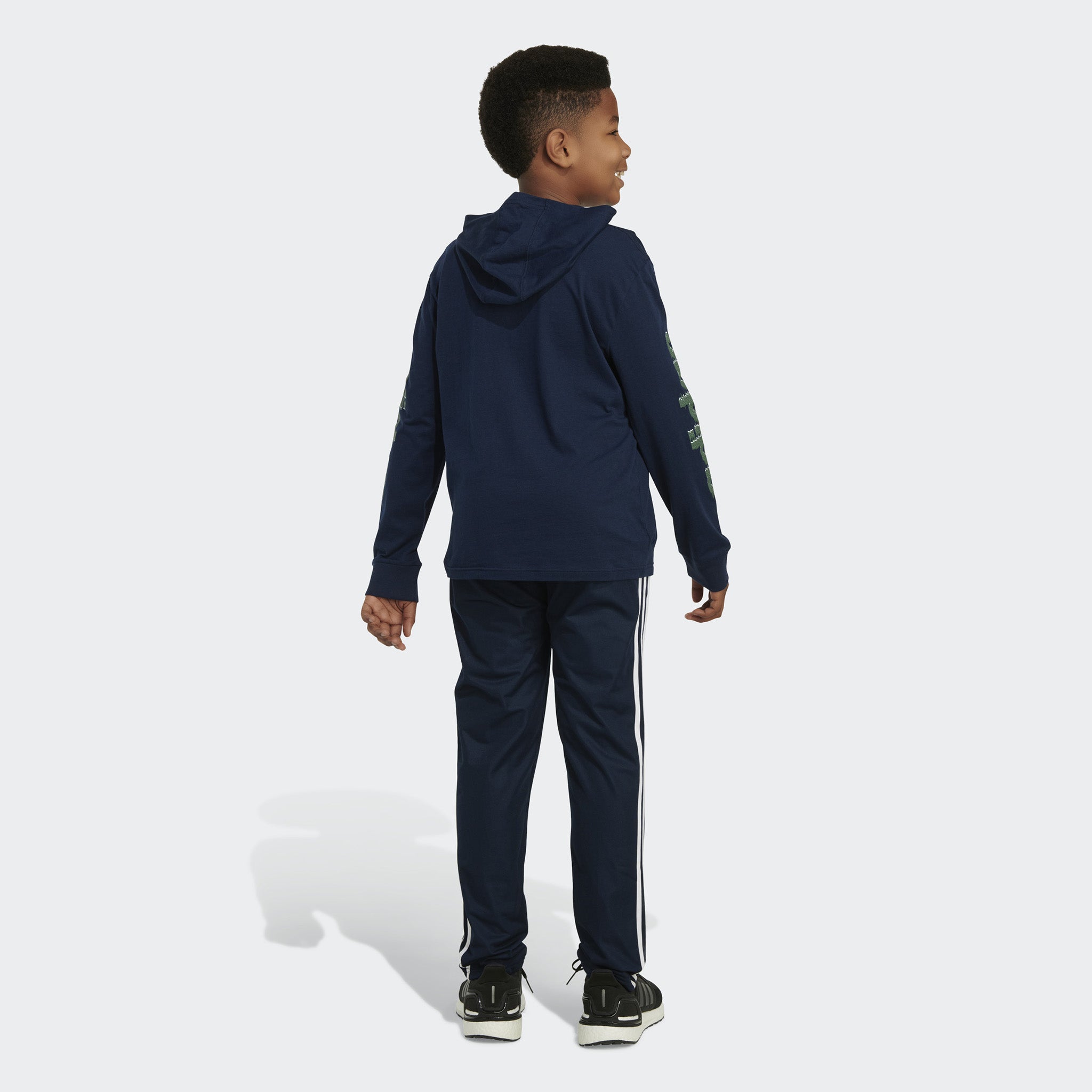 Glitchy Hooded Tee - Denny's