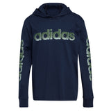 Glitchy Hooded Tee - Denny's