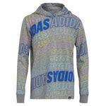 Warped Adidas AOP Hooded L/S Tee - Denny's