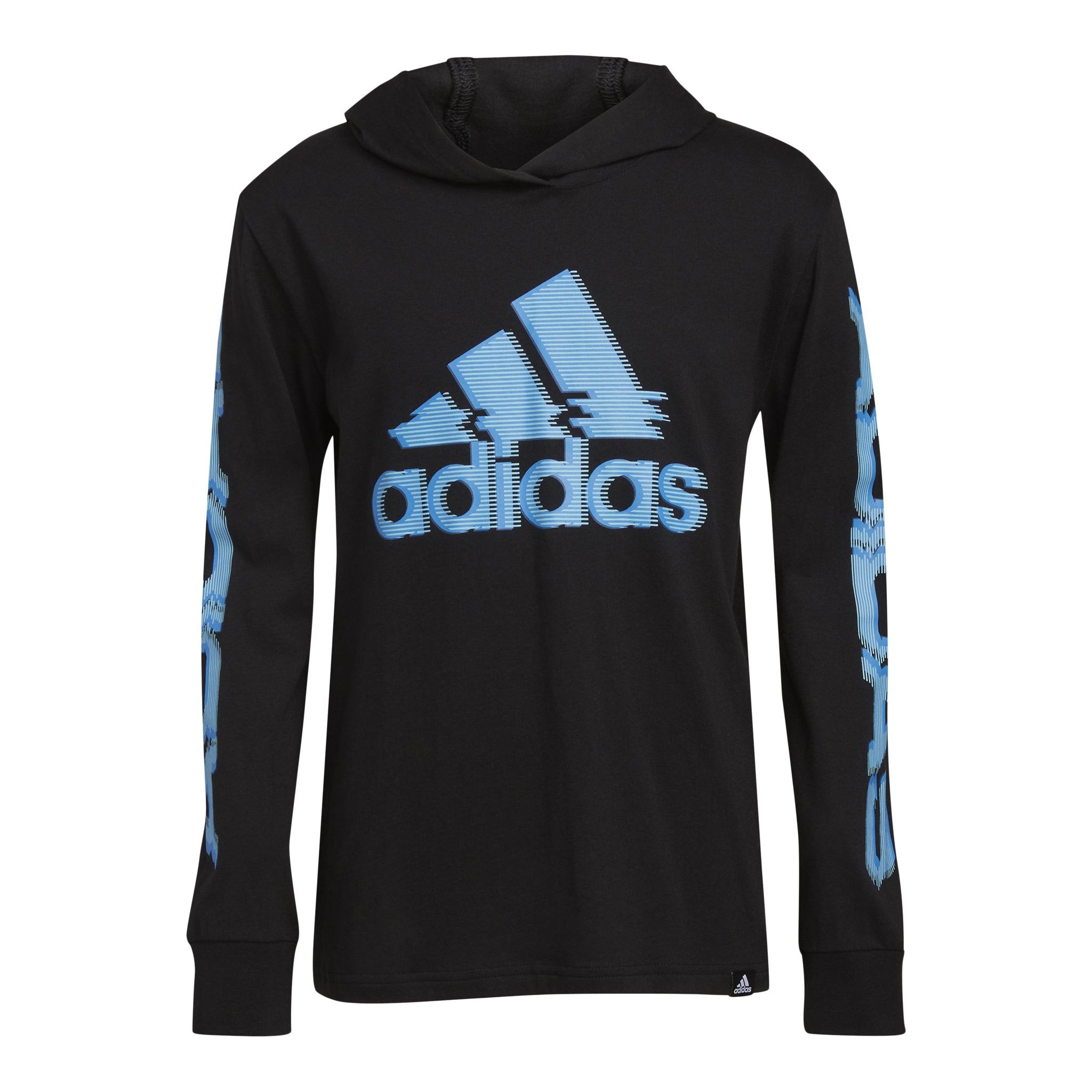 Glitchy Hooded Tee - Denny's