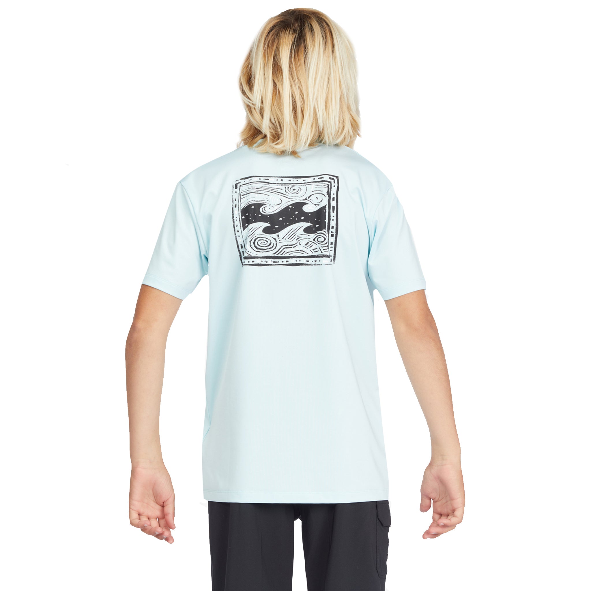 Crayon Wave Loose Fit Rashguard - Denny's