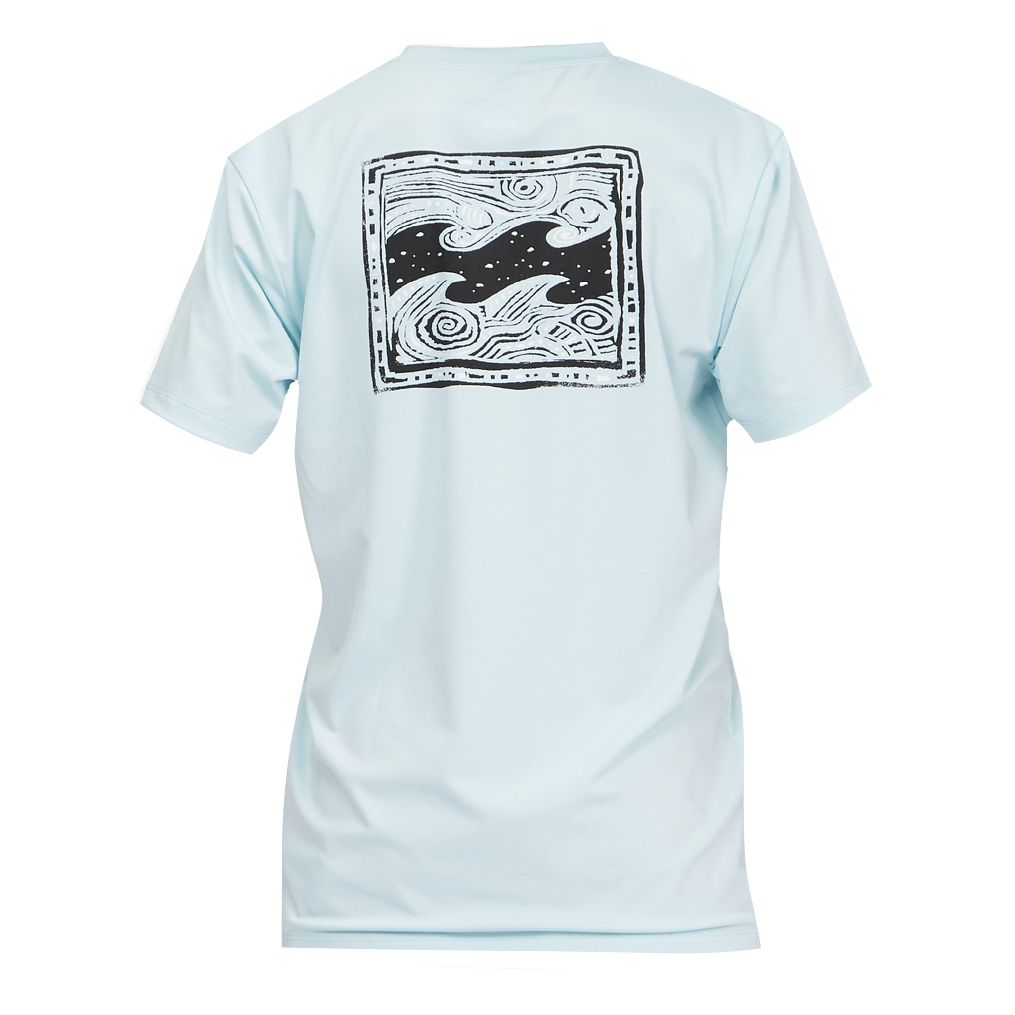 Crayon Wave Loose Fit Rashguard - Denny's