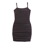 Metallic Rouched Dress - Denny's
