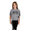 ACDC Crop Tee with Black Stars & Patches - Denny's