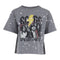 Splatter ACDC Crop Tee - Denny's