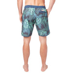 Navy Evergreen Swim Trunk - Denny's