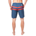 Red Stripe Swim Trunk - Denny's