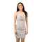 Floral Cut Out Rouched Dress - Denny's