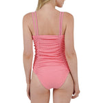 Elizabeth Ribbed 1 Piece Bathing Suit - Denny's