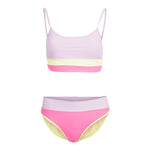 Colorblock Tilly Bralette & Harper High Waisted Bottom - Denny's