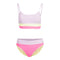 Colorblock Tilly Bralette & Harper High Waisted Bottom - Denny's