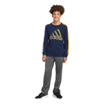 Split 3 Stripe Tee - Denny's