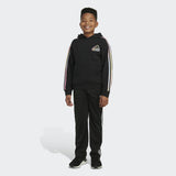 Game Fade 3-Stripes Hooded Pullover - Denny's