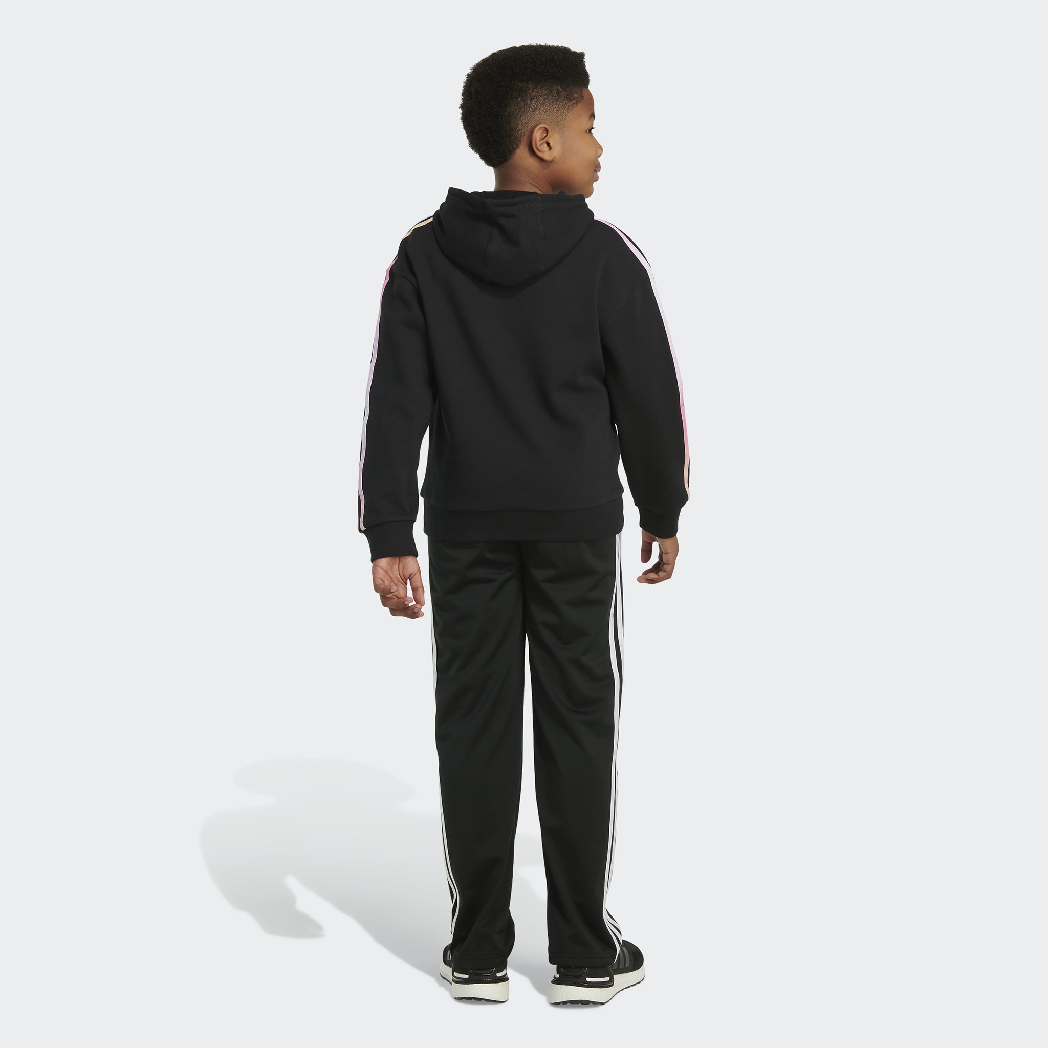 Game Fade 3-Stripes Hooded Pullover - Denny's