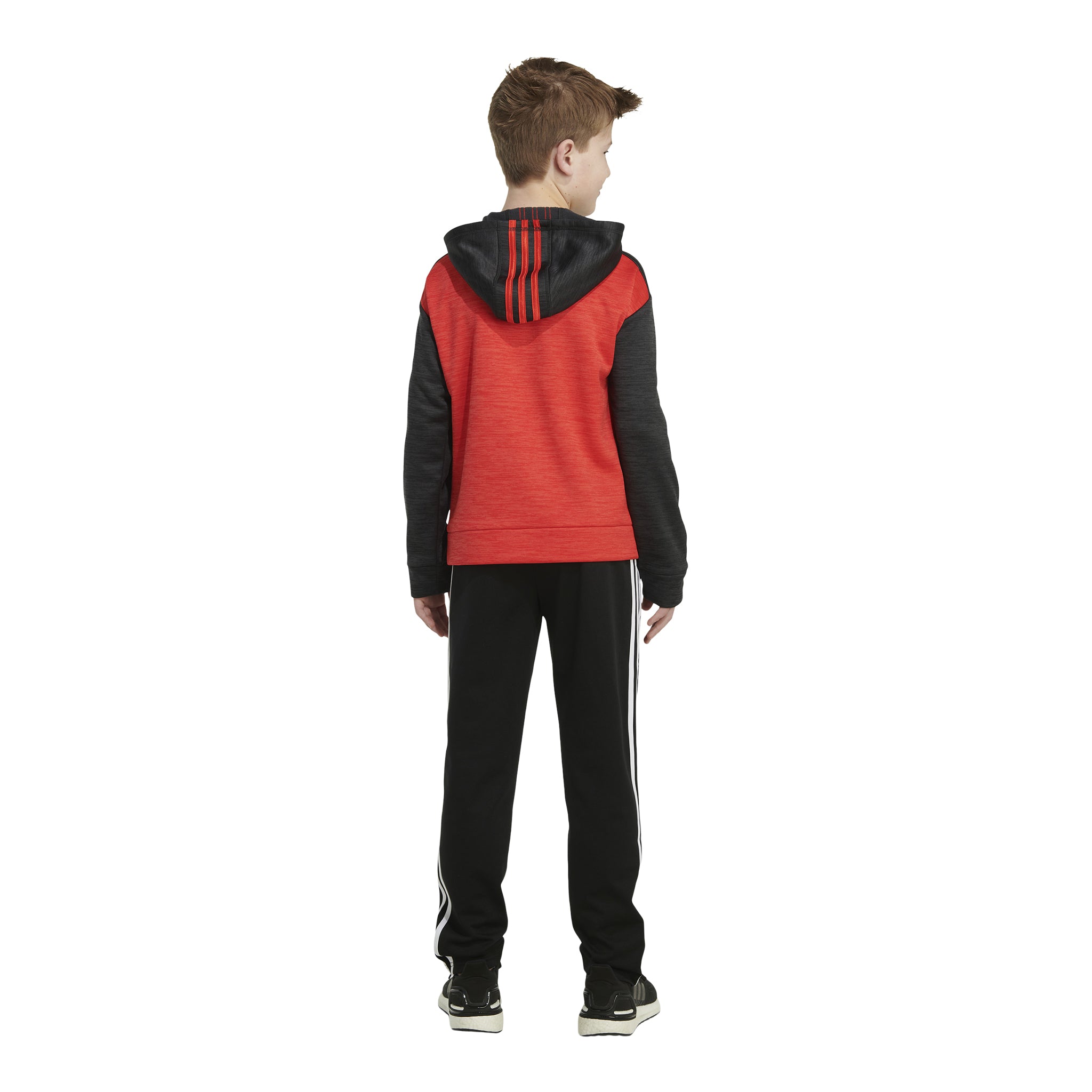 Color Block Melange Hoodie - Denny's