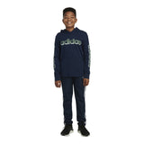Glitchy Hooded Tee - Denny's