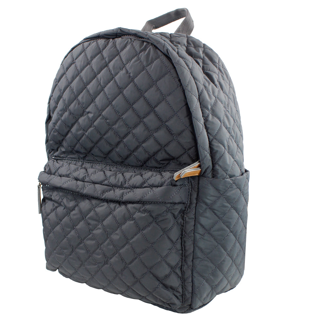 Nylon Quilted Backpack - Denny's
