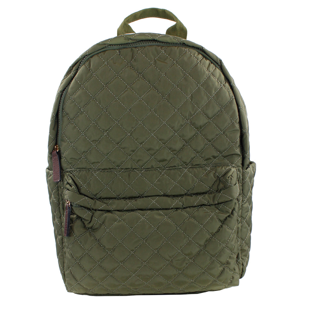 Nylon Quilted Backpack - Denny's