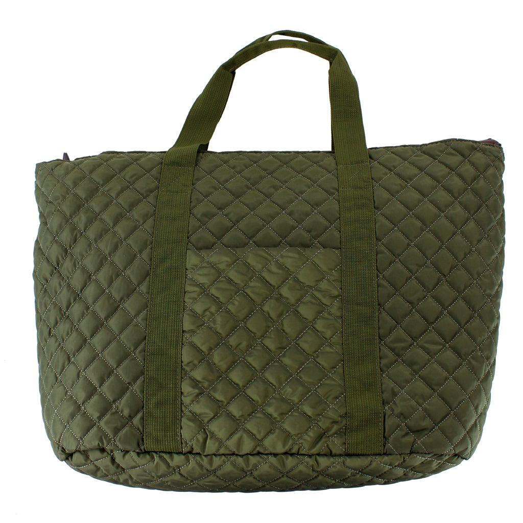 Large Quilted Tote Nylon - Denny's