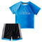 2pc Printed Top Short Set - Denny's