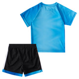 2pc Printed Top Short Set - Denny's