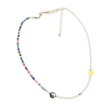 Rainbow Yin Yang Flower Necklace - Denny's