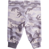 Blue Camo & Grey Asymmetric Jog Pant - Denny's