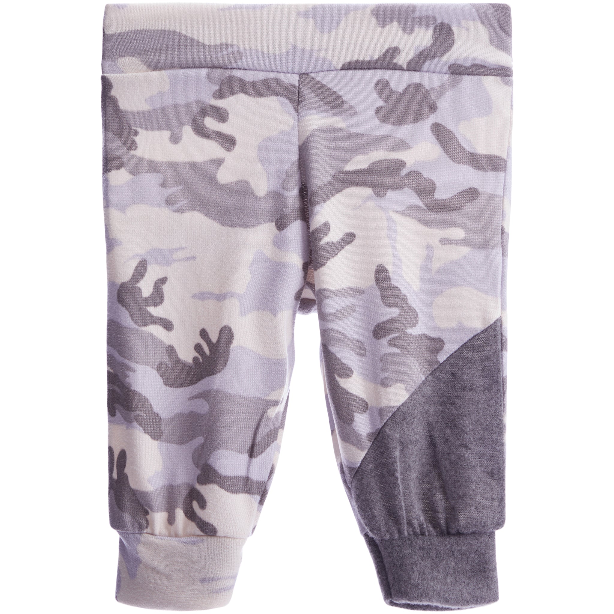 Blue Camo & Grey Asymmetric Jog Pant - Denny's