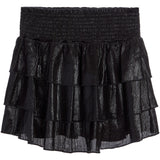 Metallic Smock Tier Skirt - Denny's