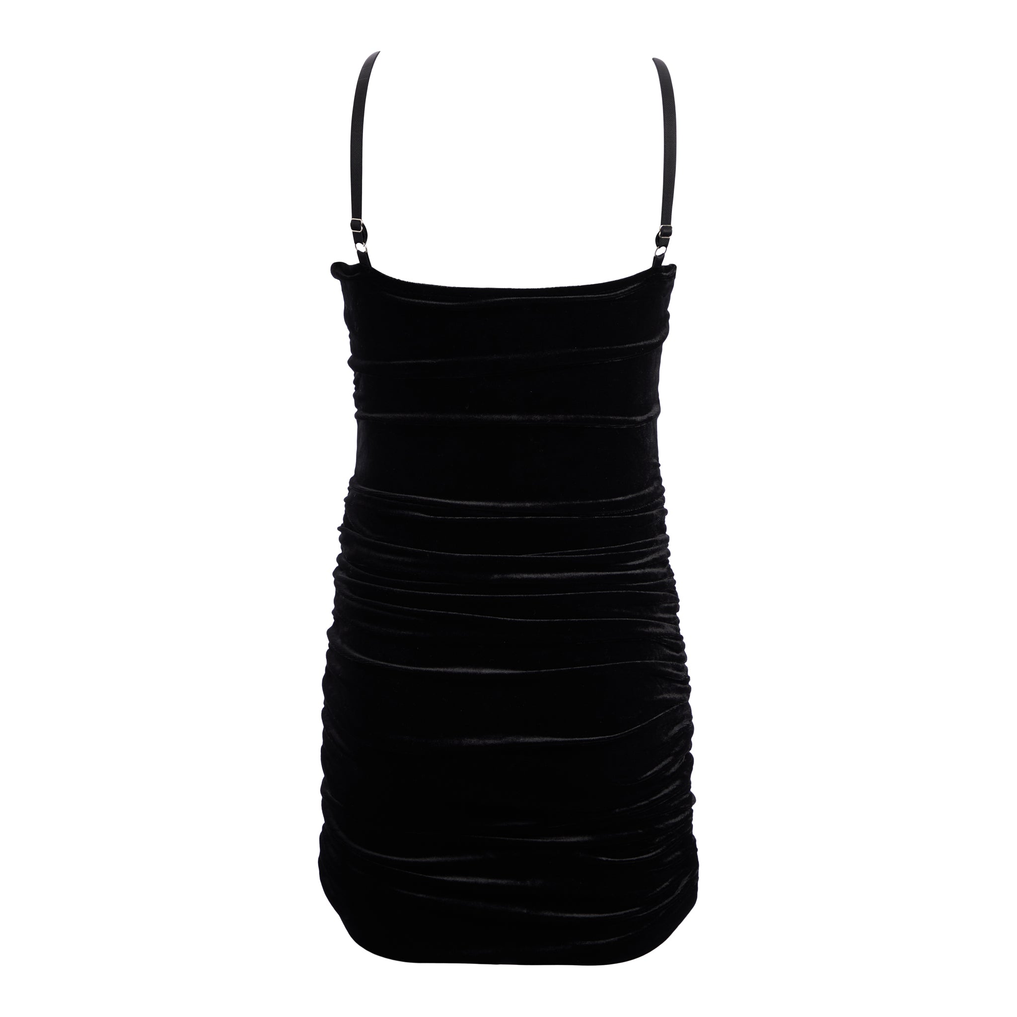 Keyhole Velvet Dress - Denny's