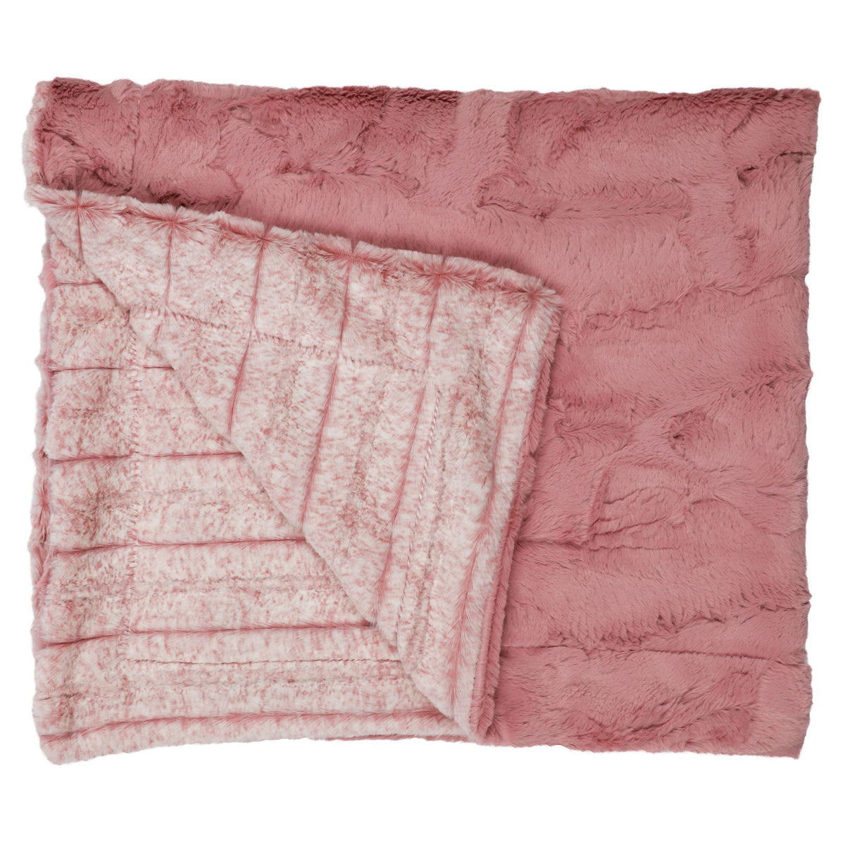 Amelia Mauve Rose Blanket | Denny's