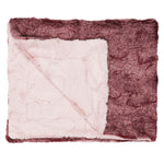 Amelia Plum Rose Blanket - Denny's