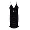 Amelia Keyhole Velvet Dress - Denny's