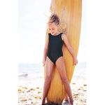 1pc Crinkle Bathing Suit - Denny's