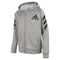 Hooded Melange Zip Jacket - Denny's