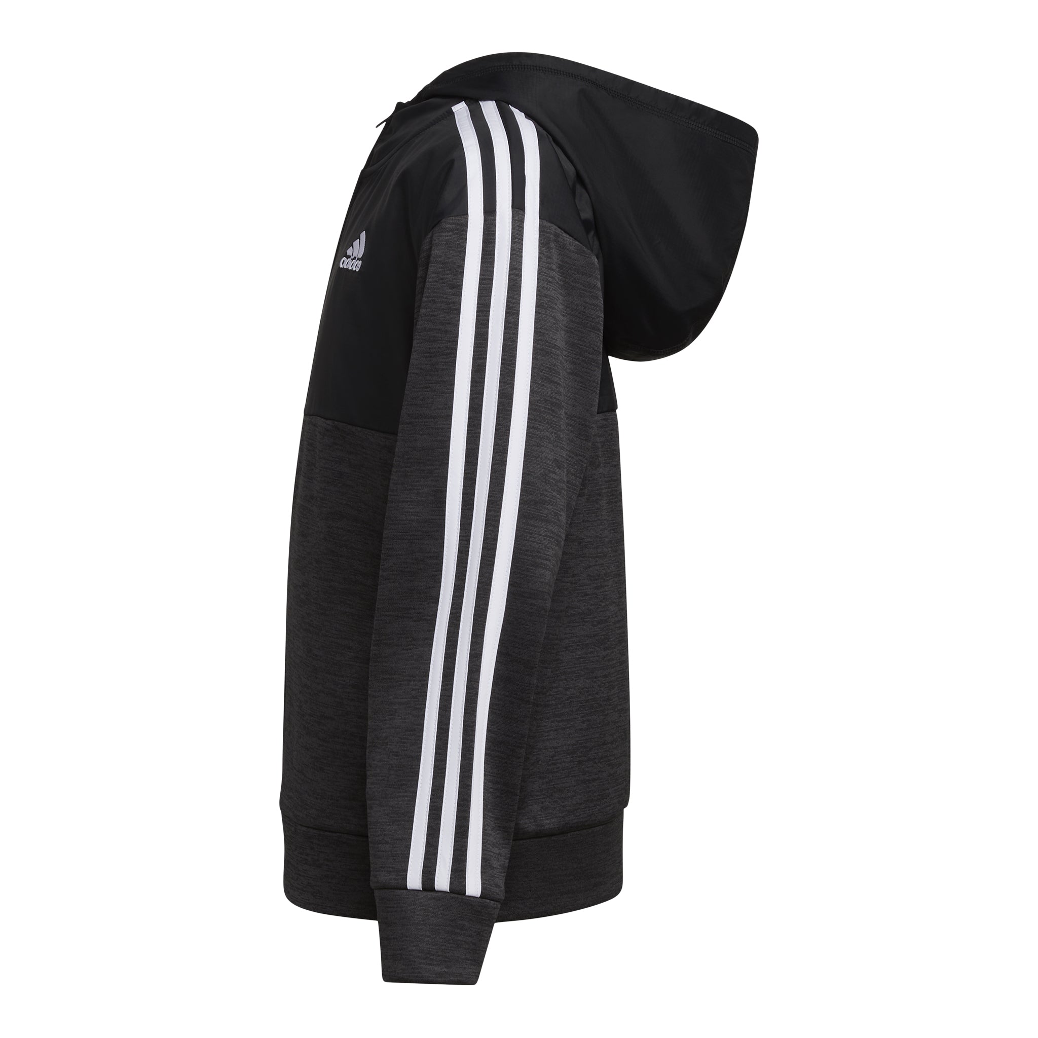 Melange Mix Zip Hoodie - Denny's