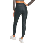 Foil High Waisted Cargo Leggings - Denny's