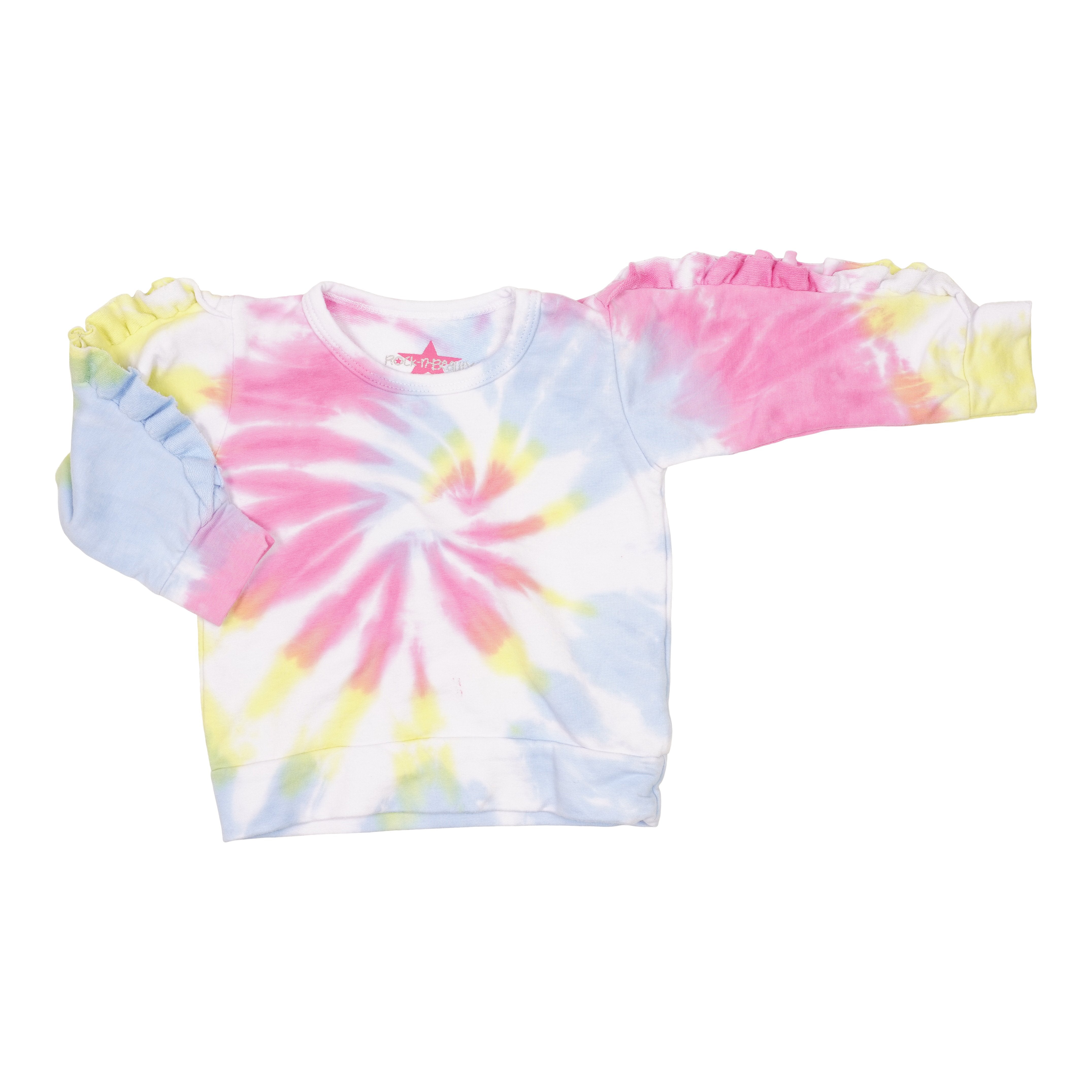 Ruffle Arm Sweatshirt - Denny's